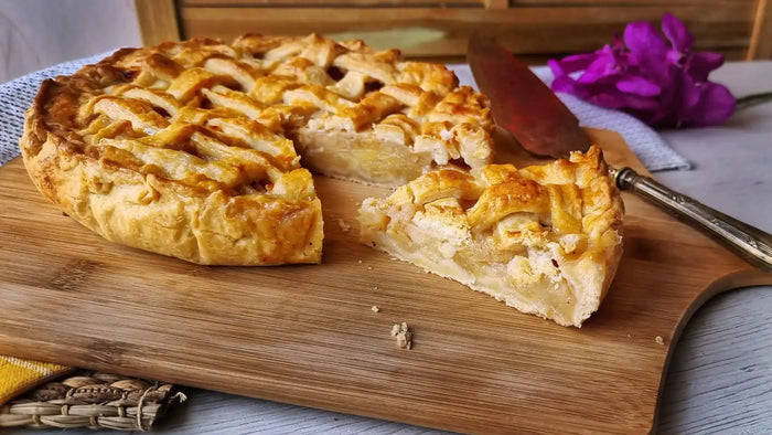 Del Horno al Plato: Tarta de Manzana Vegana.