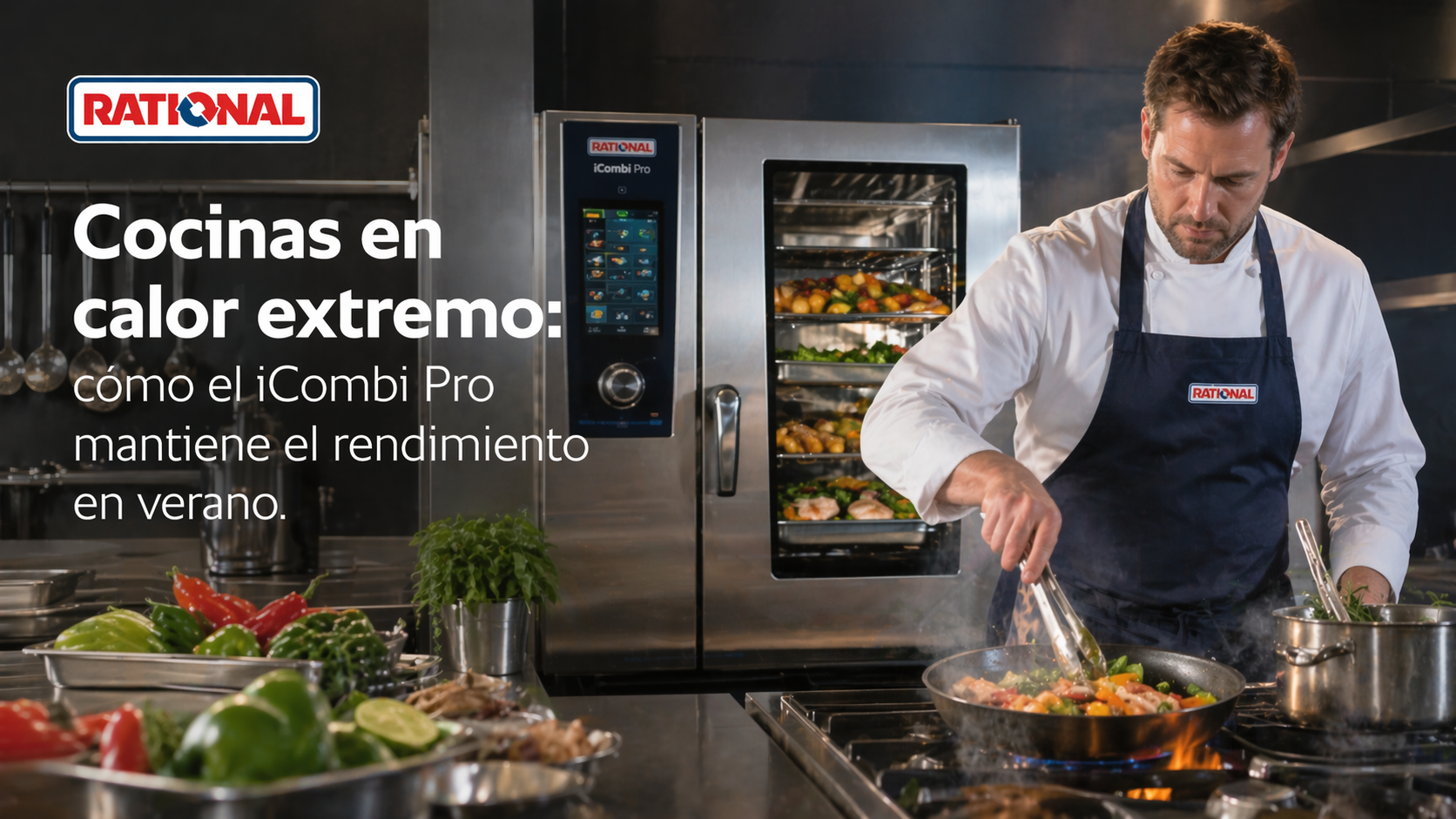 Cocinas en calor extremo: ¿Cómo el iCombi Pro mantiene el rendimiento en verano?