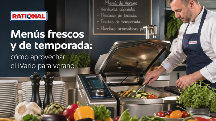 Menús frescos y de temporada: ¿Cómo aprovechar el iVario para verano?
