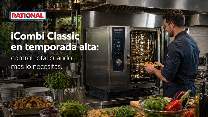 iCombi Classic en temporada alta: control total cuando más lo necesitas